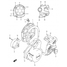 Crankcase cover ass`y (v