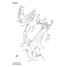 Front leg shield              

                  Model k2