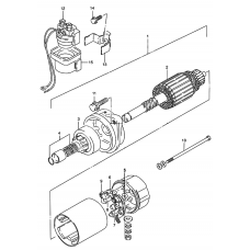 Starting motor