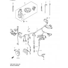 Wiring harness              

                  Gsf1200k1/k2