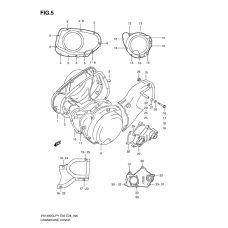 Crankcase cover ass`y (v