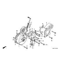 Left crankcase cover