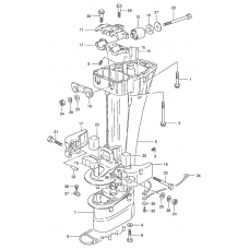 Drive shaft housing