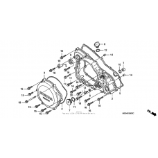 Right crankcase cover