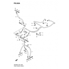 Front brake hose              

                  Gsf650ak7/uak7/sak7/suak7/ak8/uak8/sak8/suak8