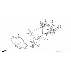Steering handle/handle cover