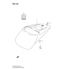 Fuel tank upper cover