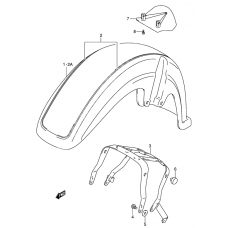 Front fender              

                  Vl800k4/k5