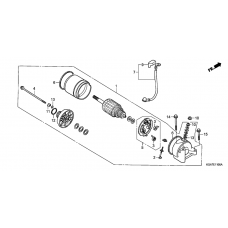 Starting motor