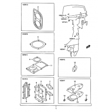 Opt : gasket set