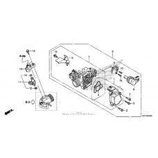 Throttle body + fuel injector