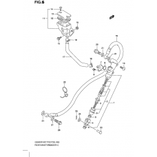 Rear master cylinder