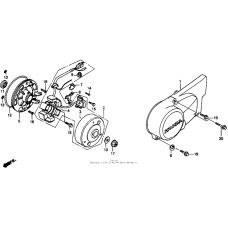 Left crankcase cover
