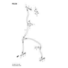 Front brake hose