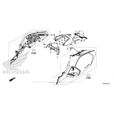 Задний обтекатель