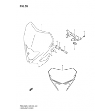 Headlamp cover front fender              

                  Rmx450zl1 e33