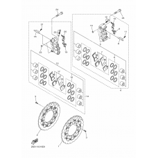 FRONT BRAKE CALLIPER