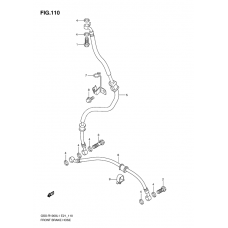 Front brake hose