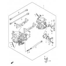 Throttle body              

                  Model k3/k4/k5/k6