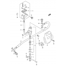 Rear master cylinder