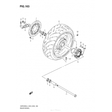 Заднее колесо (Vzr1800L4 E03)