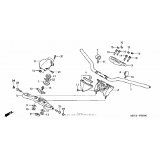 Handlebar + top bridge