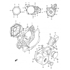 Crankcase cover ass`y (v