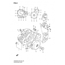 Crankcase cover ass`y (v