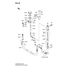 Rear master cylinder