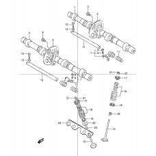 Cam shaft - valve