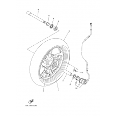Переднее колесо