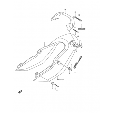 Seat tail cover              

                  Gsf600k4/uk4