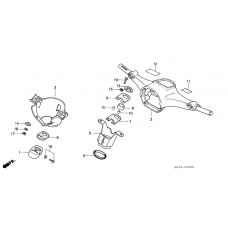 Steering handle/ top bridge