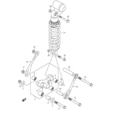 Rear cushion lever