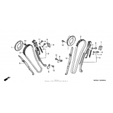 Cam chain + tensioner