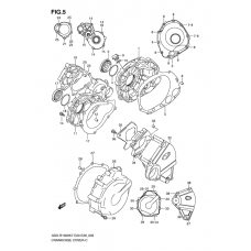 Crankcase cover ass`y (v