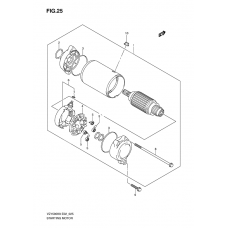 Starting motor