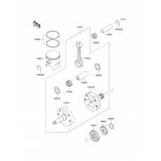 Crankshaft/piston(s)