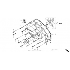 Right crankcase cover