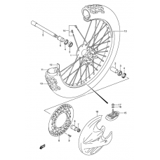 Transom + tube              

                  Rm250k5/k6