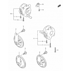 Horn/handle switch