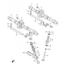 Cam shaft / valve