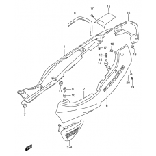 Frame cover              

                  Gsf1200saw