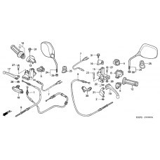 Handle lever/switch/cable