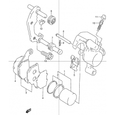 Front caliper