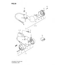 Turnsignal front & rear lamp