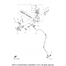 Front master cylinder