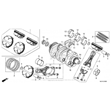 Коленчатый вал & Поршень