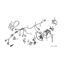 Wire harness/ ignition coil/battery
