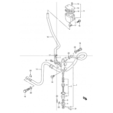 Rear master cylinder